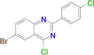 6-Bromo-4-chloro-2-(4-chloro-phenyl)-quinazoline