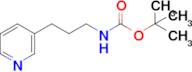 (3-Pyridin-3-yl-propyl)-carbamic acid tert-butyl ester