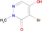 4-Bromo-5-hydroxy-2-methyl-2H-pyridazin-3-one