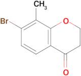 7-Bromo-8-methyl-chroman-4-one
