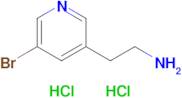 2-(5-Bromo-pyridin-3-yl)-ethylamine dihydrochloride