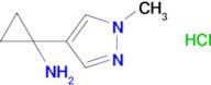 1-(1-Methyl-1H-pyrazol-4-yl)-cyclopropylamine hydrochloride