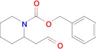 Phenylmethyl 2-(2-oxoethyl)-1-piperidinecarboxylate