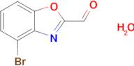 4-Bromo-benzooxazole-2-carbaldehyde hydrate