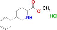 5-Phenyl-piperidine-2-carboxylic acid methyl ester hydrochloride