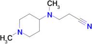 3-[Methyl-(1-methyl-piperidin-4-yl)-amino]-propionitrile
