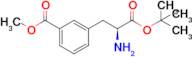 (S)-3-(2-Amino-2-tert-butoxycarbonyl-ethyl)-benzoic acid methyl ester