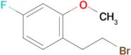 1-(2-Bromo-ethyl)-4-fluoro-2-methoxy-benzene