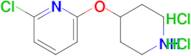 2-Chloro-6-(piperidin-4-yloxy)-pyridine dihydrochloride