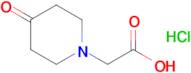 (4-Oxo-piperidin-1-yl)-acetic acid hydrochloride