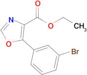 5-(3-Bromo-phenyl)-oxazole-4-carboxylic acid ethyl ester