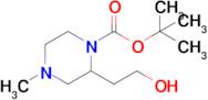 2-(2-Hydroxy-ethyl)-4-methyl-piperazine-1-carboxylic acid tert-butyl ester