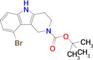 tert-Butyl 9-bromo-1,3,4,5-tetrahydro-2H-pyrido[4,3-b]indole-2-carboxylate