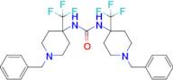 1,3-Bis-(1-benzyl-4-trifluoromethyl-piperidin-4-yl)-urea