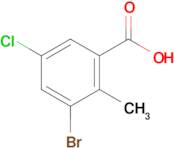 3-Bromo-5-chloro-2-methyl-benzoic acid