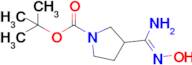tert-butyl 3-(N'-hydroxycarbamimidoyl)pyrrolidine-1-carboxylate