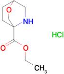 Ethyl 2-oxa-5-azabicyclo[2.2.2]octane-4-carboxylate hydrochloride