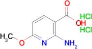 2-Amino-6-methoxy-nicotinic acid dihydrochloride