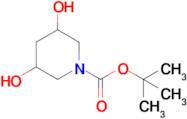 3,5-Dihydroxy-piperidine-1-carboxylic acid tert-butyl ester