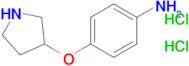 4-(Pyrrolidin-3-yloxy)-phenylamine dihydrochloride