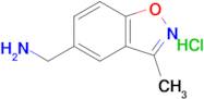 (3-Methylbenzo[d]isoxazol-5-yl)methanamine hydrochloride