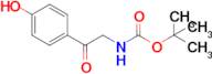 [2-(4-Hydroxy-phenyl)-2-oxo-ethyl]-carbamic acid tert-butyl ester