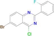 6-Bromo-4-chloro-2-(2-fluoro-phenyl)-quinazoline