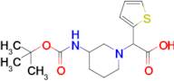 (3-Boc-amino-piperidin-1-yl)-thiophen-2-yl-acetic acid