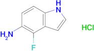 4-Fluoro-1H-indol-5-ylamine hydrochloride