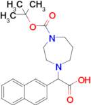 1-Boc-4-(carboxy-naphthalen-2-yl-methyl)-[1,4]diazepane