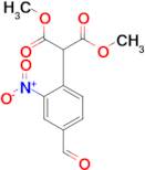 2-(4-Formyl-2-nitro-phenyl)-malonic acid dimethyl ester