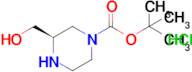 (R)-3-Hydroxymethyl-piperazine-1-carboxylic acid tert-butyl ester hydrochloride