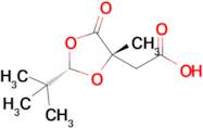 2-((2S,4S)-2-(tert-Butyl)-4-methyl-5-oxo-1,3-dioxolan-4-yl)acetic acid