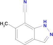 6-Methyl-1H-indazole-7-carbonitrile