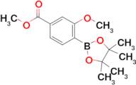 2-Methoxy-4-methoxycarbonyl-phenyl-boronic acid pinacol ester