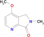 4-Methoxy-6-methyl-5,6-dihydro-pyrrolo[3,4-b]pyridin-7-one