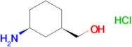 (1R,3S)-3-Amino-cyclohexyl-methanol hydrochloride