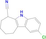 2-Chloro-5,6,7,8,9,10-hexahydro-cyclohepta[b]indole-6-carbonitrile