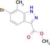 6-Bromo-7-methyl-1H-indazole-3-carboxylic acid methyl ester