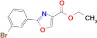 2-(3-Bromo-phenyl)-oxazole-4-carboxylic acid ethyl ester