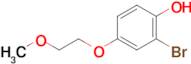 2-Bromo-4-(2-methoxy-ethoxy)-phenol