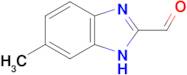 6-methyl-1H-1,3-benzodiazole-2-carbaldehyde