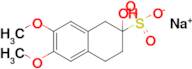 Sodium 2-hydroxy-6,7-dimethoxy-1,2,3,4-tetrahydro-naphthalene-2-sulfonate