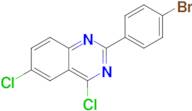 2-(4-Bromo-phenyl)-4,6-dichloro-quinazoline