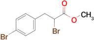 Methyl 2-bromo-3-(4-bromo-phenyl)-propionate