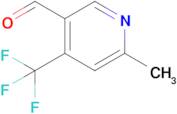 6-Methyl-4-trifluoromethyl-pyridine-3-carbaldehyde