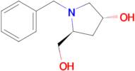 (3R,5S)-1-Benzyl-5-hydroxymethyl-pyrrolidin-3-ol