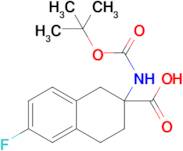 2-(Boc-amino)-6-fluoro-1,2,3,4-tetrahydro-naphthalene-2-carboxylic acid