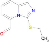 3-Ethylsulfanyl-imidazo[1,5-a]pyridine-5-carbaldehyde