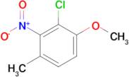 2-Chloro-1-methoxy-4-methyl-3-nitro-benzene